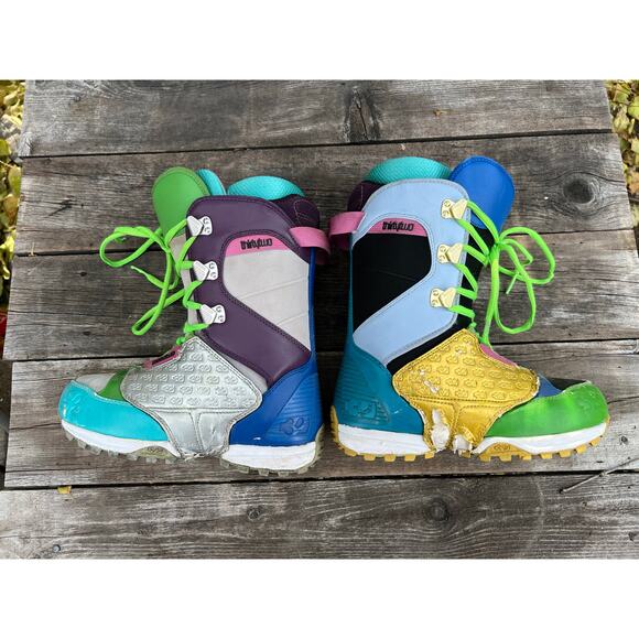 Thirtytwo womens lashed super exclusive snowboard boots size 7.5 snowmobile sled - Picture 8 of 8